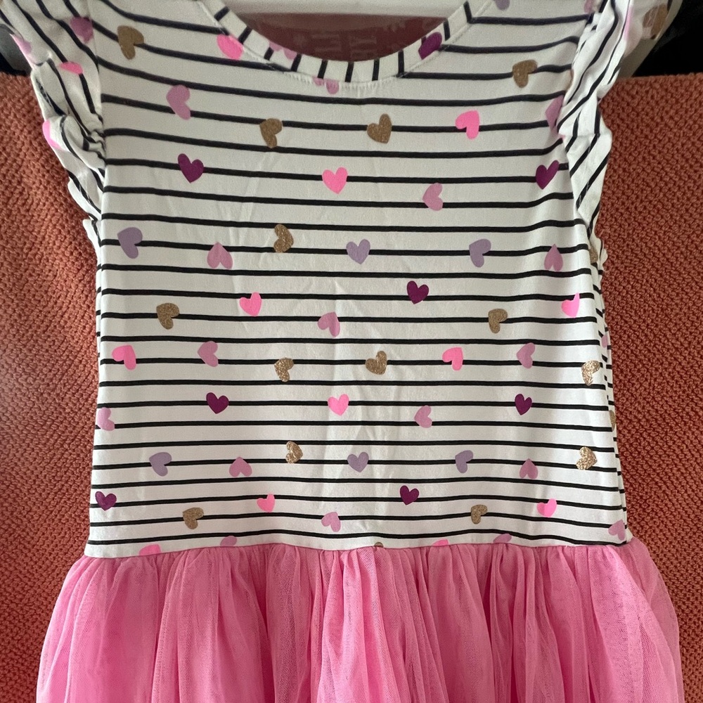 Isaac Mizrahi Pink and White Striped Dress
